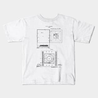 Oven Vintage Patent Hand Drawing Kids T-Shirt